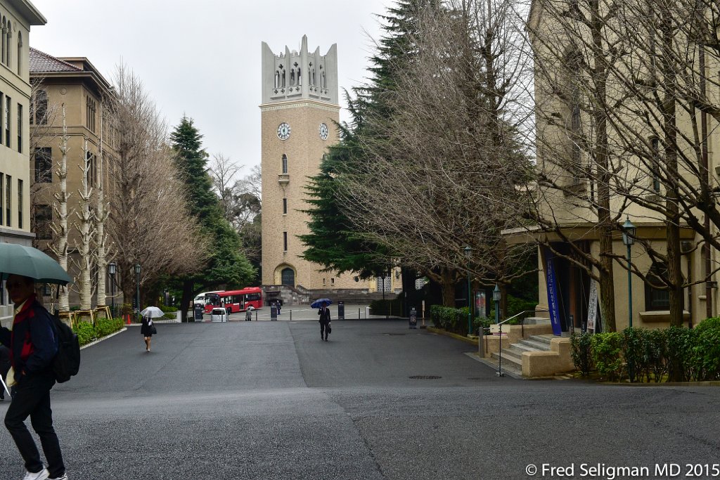 20150309_122707 D4S.jpg - Waseda University, a highly regarded Tokyo University.  Ambassader Caroline Kennedy gave an important speech there recently.